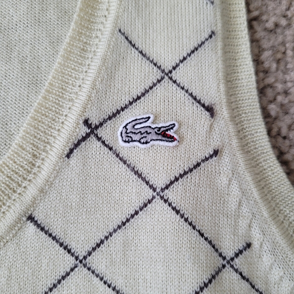 Lacoste Argyle Vest - Picture 2 of 7